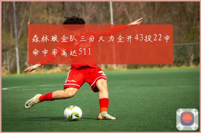森林狼全队三分火力全开43投22中命中率高达511
